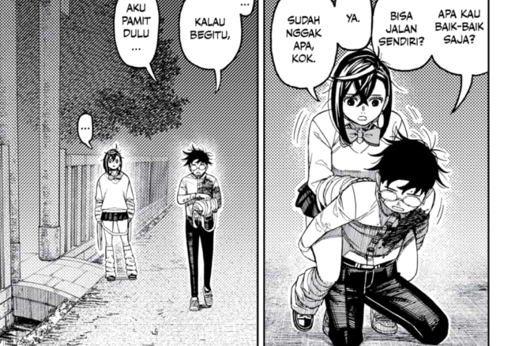 Spoiler & Leer el Manga Dandadan Capítulo 221 en Español, Ayase empieza a comportarse de forma extraña