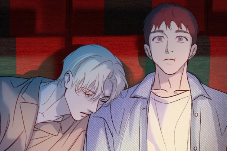 RAW Leer BL Manhwa Backlight Capítulo 57 en Español, ¿Está realmente tumbado o tiene sueño?