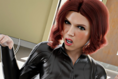 ¡Tensión en la comisaría! Leer Manhwa My Neighbor's Widow Capítulo 48 en Español